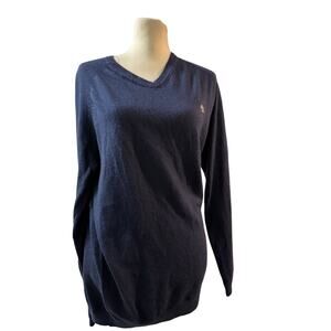 Timberland Men's Jones Brook Merino Wool Long Sleeve V neck Sweater Size XL/